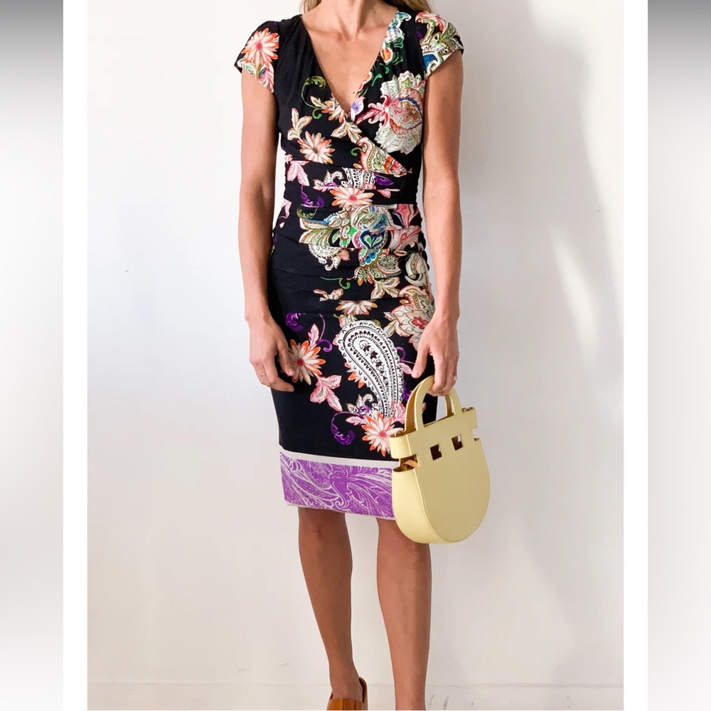 ETRO Silk Paisley Midi Dress